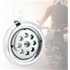 Wakects Clacson Universale per Moto 12V, 105 dB, con Coperchio Cromato a Nido d'Ape