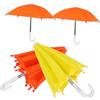 WOONEKY Mini Ombrello per Bambole Apribile 4 Pezzi in Acciaio Inox