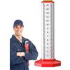 Generic Righello di livellamento del soffitto - Righello di uguale altezza per la lavorazione del legno, graduata del muratore | Righello di posizionamento del livello, strumento manuale per righello di