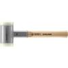 Halder Supercraft 3366.070 - Martello con manico in hickora ammortizzante, ergonomico e laccato, diametro: 70 mm