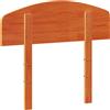 vidaXL Testiera marrone cera 75 cm in legno di pino massiccio