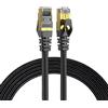 Elfcam Cavo patch Elfcam Cat 7 da 55 m, cavo di rete RJ45 SFTP, 10 Gbit/s, 600 MHz, 100% rame, schermato, cavo Ethernet LAN per router, PC, console