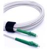 Elfcam - Cavo in fibra ottica LC/APC - LC/APC - 100 m (bianco), cavo patch simplex monomodale 9/125 µm LSZH