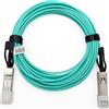 Elfcam - Cavo in fibra ottica attivo da SFP+ a SFP+ - 100 m, AOC 10 Gbit/s OM3, ad alte prestazioni, per reti professionali, PC