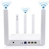 Elfcam - Router Mesh di sistema WiFi 6 (AX3000) Porta WAN 2.5G RJ45, Router Mesh WiFi 6 Dual-Band, Fino a 3000 Mbit/s, Per estendere il Fritz!Box 5530 5590 4690