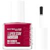 Maybelline New York Super Stay Ink Bonder Smalto 501 Cherry Sin - Smalto a lunga durata per unghie forti e colori intensi, 12,3 ml