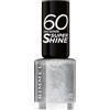 Rimmel London RIMMEL 60 Seconds Super Shine Smalto, Smalto asciugatura rapida, Colore vibrante, A lunga tenuta, 8 ml, 833 Extra!
