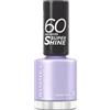 Rimmel London 60 Seconds Super Shine Smalto, Smalto asciugatura rapida, Colore vibrante, A lunga tenuta, 8 ml, 153 - Under the Palms