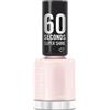 Rimmel London Rimmel 60 Seconds Super Shine Smalto, Smalto asciugatura rapida, Colore vibrante, A lunga tenuta, 8 ml, 108 Cameo Rose
