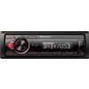 Pioneer MVH-130DAB Ricevitore multimediale per auto Nero, Rosso 200 W