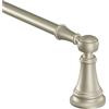 Moen Weymouth - Portasciugamani da 61 cm, nichel spazzolato, 24 pollici (61 cm)