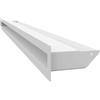 KRATKI griglia di ventilazione AIR 6 x 100 cm bianco resistente al camino