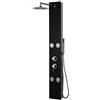 DP Griferia HID-0001 Colonna Doccia Idromassaggio, Nero