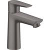 hansgrohe Rubinetto Talis E CoolStart (rubinetto con erogatore altezza 110 mm), miscelatore monocomando, senza scarico di scarico, nero spazzolato