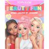 Depesche 13137 TOPModel Beauty Fun-Libro da colorare con 36 disegnare Motivi di Modelli, Inclusi 3 Adesivi a Doppia Pagina, Multicolore, 0013137