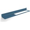 Lineabeta Porta asciugamani/accessori/mensola Saeta L.63,4 cm foro DX blu