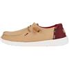 HEYDUDE Hey Dude Wendy Chambray Boho - Scarpe Donna Slip-On Sneakers - Mocassini, Brown, 39