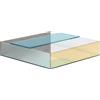 Glas Spectrum Tavolo basso 100x100x31