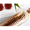Borraccia sportiva 100% rame fiaschetta ayurvedica rame martellato bottiglia ...
