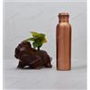 Nuova bottiglia d'acqua in rame 700 ml fatta a mano ayurveda yoga benefici pe...