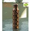 Bottiglia d'acqua tradizionale in rame Diamond 700 ml Yoga benefici per la sa...