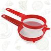 Cosmoplast 2 colini da cucina ø 12 ø 14 cm, rete fine in Nylon. 100% Made in Italy
