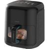 Cecotec Friggitrice ad Aria 4L- Air Fryer Cecofry&Grill Smokin'Prime 4000. 1900W, 3in1: Friggitrice, Grill, Piastra. Parete divisoria, Affumicatore integrato, Temp 40-200°C Cottura uniforme e veloce