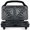 Petra PT2017TVDE XL Tostiera - Sandwich Maker, Piastra per Toast, Dolce e salato, 900W Antiaderenti piastre quadrate, manico termoisolante, controllo automatico della temperatura, senza BPA