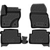 Element Exp.CARFRD00009k Tappetini in Gomma Antiscivolo Premium su Misura - Ford Kuga -, Nero