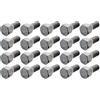 febi bilstein 10633-20 bulloni per Ruota M12 x 1,25, in Confezione conica, Colore: Argento