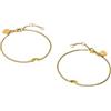 Purelei Rainbow Love - Set di 2 bracciali con ciondoli arcobaleno integrati, in acciaio inox, impermeabile, lunghezza regolabile 16-19 cm, oro/argento/oro rosa