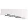 Bosch DLN87AC50 Serie 6, blocco ventola 86 cm, aria di scarico e ricircolo, illuminazione a LED, filtro antiodore Clean Air Plus, a filo di superficie, livello intensivo con reset, controllo