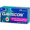 Gaviscon 500 Mg + 267 Mg Gusto Menta 24 Compresse Masticabili