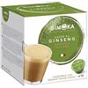 Gimoka 16 Capsule Caffè al Ginseng Compatibili con Nescafè Dolce Gusto