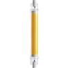 Eglo R7S - Lampadina ad asta a LED con illuminazione a 360°, 9 W (equivalente a 75 W), 1055 lumen, colore luce: bianco caldo, 2700k, diametro 1,6 cm, lunghezza 11,8 cm