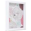 Lawrence Frames Shadow Boxes Cornice Scatola Ombra, polistirolo, Bianco, 8x10