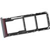 Generico Porta Scheda Dual SIM di Ricambio per Motorola Moto G24 (XT2423-1), Grigio