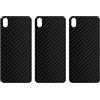 apgo BACK SKIN Film Pellicola protettiva Protezione Posteriore per Huawei Y5 (2019), skin sticker film foil vinyl Carbon Nero