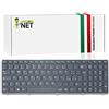 new net Keyboards - Tastiera Italiana Compatibile con Notebook Lenovo Ideapad V580 G570 G575 G580 G580A G580AM-ITH G580-ISE G585 G585A G590 G770 G770A G770A-IFI G780 G780A
