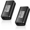 Hycago Adattatore USB-C Femmina Femmina 2 Pezzi Supporta Thunderbolt 5, USB 4 Gen 2, 240 W, 80 Gbps, Compatibile con tutti i dispositivi, ricarica, video e audio senza perdita (2)