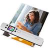 Yunseity Scanner Portatile, Scanner a Colori Portatile con Scanner per Documenti Wi-Fi, 1 Clic Scansione su PDF/JPEG, Supporto OCR, per Windows, OS X, iOS, Android(Bianco)
