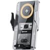 Generic Caricabatterie da auto wireless - Supporto magnetico per telefono, a morsetto automatico, ricarica rapida da 66 W, funzione di stile, comodo dispositivo per auto, SUV, camion