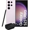 Samsung Galaxy S23 Ultra Smartphone Android, Caricatore Incluso, Display 6.8'' Dynamic AMOLED 2X, Fotocamera 200 MP, RAM 8 GB, 256 GB, 5.000 mAh, Lavender, Versione Italiana