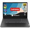 Lenovo Notebook Portatile, 15.6 Full HD, CPU AMD Ryzen 5 7520U fino a 4,3GHz, Ram 8Gb DDR5 SSD Nvme 512Gb Windows 11 Pro, Libre Office, Pronto All'Uso