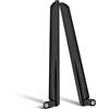 Eightwood Antenna WiFi High-Gain WiFi 6E Tri-Band Antenna 4dBi RP-SMA per Schede WLAN PCI Card PC Desktop Laptop Network Router Access Point