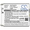 TECHTEK Batteria 700mAh compatibile con [Panasonic] KX-TU301, KX-TU301 GME, KX-TU311, KX-TU320, KX-TU321, KX-TU325, KX-TU327, KX-TU328, KX-TW221 sostituisce CGA-LB102