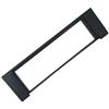 SUTVCM Kit Rivestimento Cruscotto Con Pannello Radio CD DVD Stereo Cornice Adattatore Piastra Copertura 1 DIN Per A4 B6 2000-2006 Cornice pannello