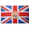 AZ FLAG BANDIERA REGNO UNITO CON STEMMA 90x60cm - BANDIERA BRITANNICA CON BLASONE - INGLESE - UK 60 x 90 cm - AZ FLAG