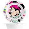 Lulabi Minnie Simply Piatto Pappa, Melamina, Cm18-100 g