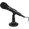 Omnitronic 13000419 M-22 - Microfono dinamico USB, nero